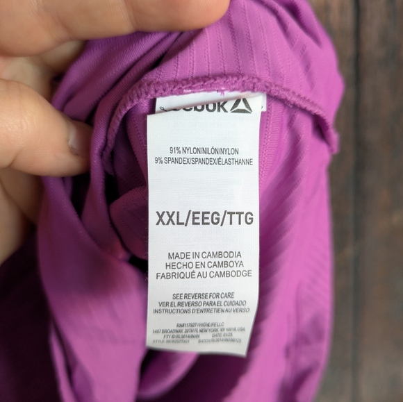 Reebok Women's Purple Tank Top - Picture 6 of 7